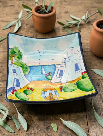 made-in-ischia-keramos-ceramiche-piatto-quadrato-curvo-calipso