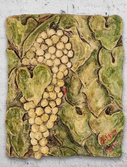 made-in-ischia-quadro-tridimensionale-pigna-d'uva-paolo-may