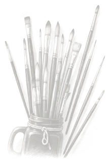 pennelli-keramos-vintage